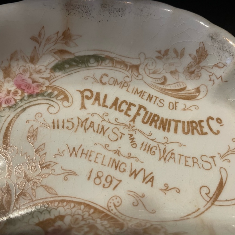 Vintage Advertising Dish